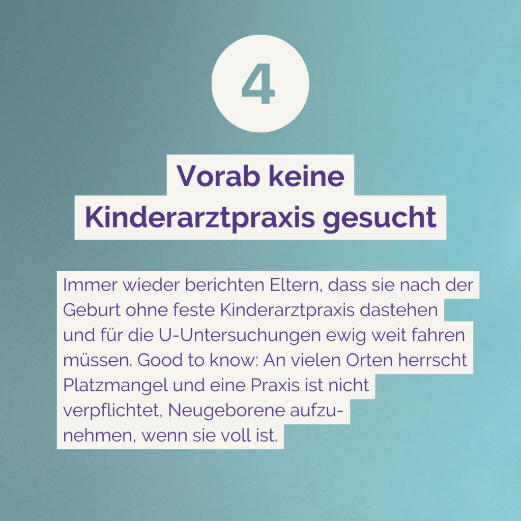 Vorab keine Kinderarztpraxis gesucht