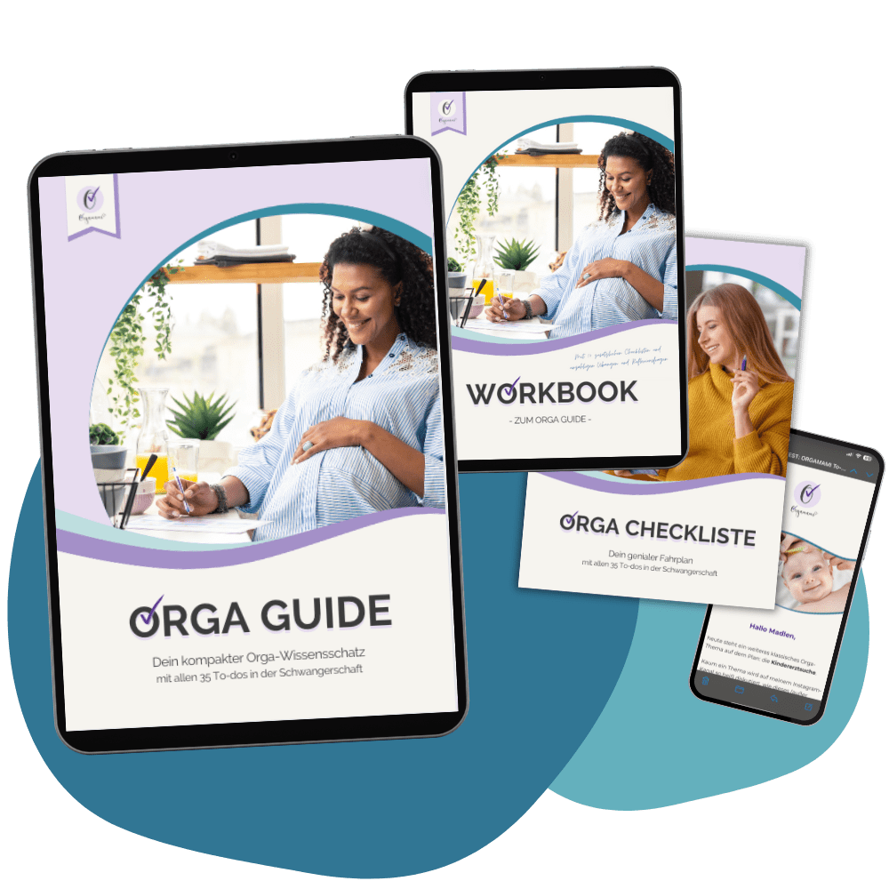 ORGAMAMI 4 in 1 Orga Guide für die Schwangerschaft
